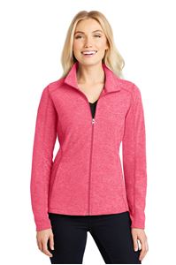 Picture of L235 Port Authority® Ladies Heather Microfleece Full-Zip Jacket