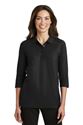 Picture of L562 Port Authority® Ladies Silk Touch™ 3/4-Sleeve Polo