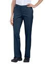 Picture of FP221 WOMENS RELAXED STRAIGHT LEG FLAT FRONT PANTS - NAVY